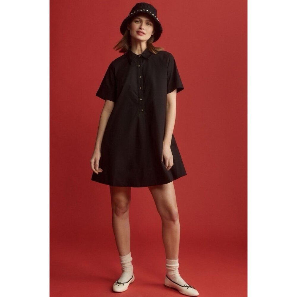 NWT Size M - The Pollie 100% Cotton Swing Tunic Mini Dress  (NWT US$148)